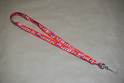 LUCAS OIL LANYARD Multicolor Motorsport Racing Automotive Lanyard W/ Clip • $12.95