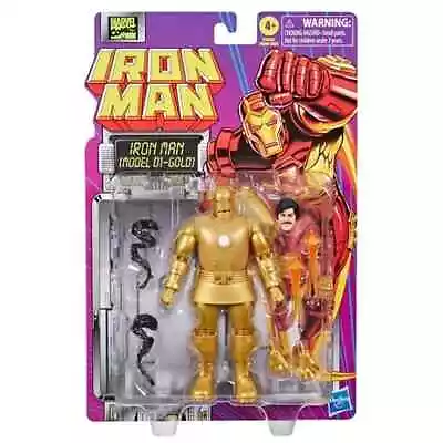 Iron Man Marvel Legends Iron Man (Model 01 - Gold) 6-Inch Action Figure PRESALE • $40