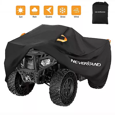 NEVERLAND ATV Cover Waterproof Heavy Duty 4 Wheeler Cover Quad Cover All Season • $17.99