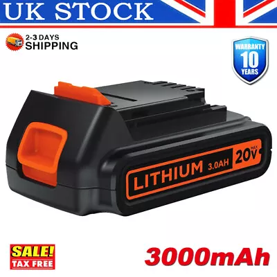 £15.49 • Buy For Black & Decker BL2018 3.0Ah 18V Lithium Battery LBXR20 BL1518 LCS1620 LBX20 