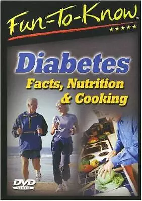 Fun-to-Know: Diabetes - Facts Nutrition  Cooking - DVD - VERY GOOD • $5.78