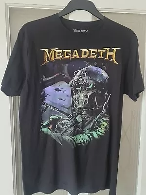 Megadeth Crush The World Tour 2023 Shirt Size Large  • £20