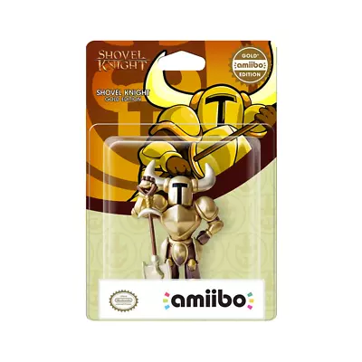 $39 • Buy Nintendo Amiibo Shovel Knight Gold Edition With Box New Sealed