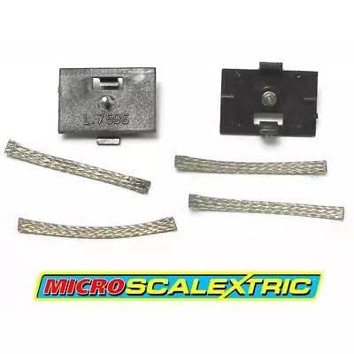 Micro Scalextric 1:64 Spares - Guide Plates & Pick-up Braids With Pins L7596 • £8.99