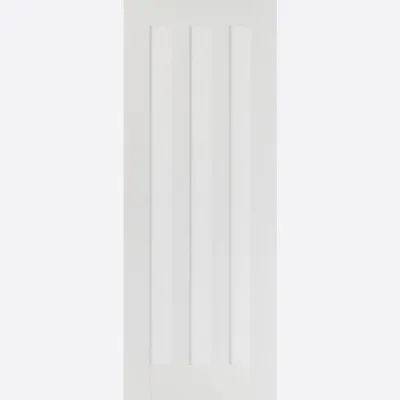 LPD Internal White Primed Idaho 3 Panel FD30 Fire Rated Doors • £84.99