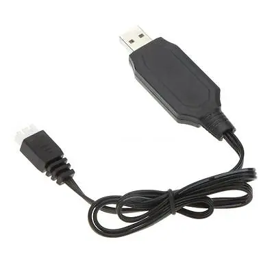 $7.46 • Buy 7.4V Lipo Battery USB Charger Cable For WLtoys V912 V913 V915 V262 V323 N1X4