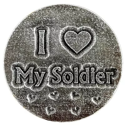 Soldier Plaque Mold Military Garden Ornament Mould 7.75  X 3/4  Thick • $22