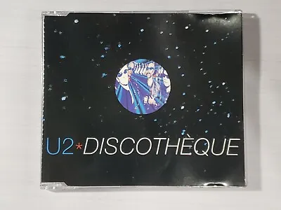 U2 Discotheque BRAZIL CD SINGLE Blue Disc MEGA RARE No Pop Zooropa Zoo Tv Bad • $49.99