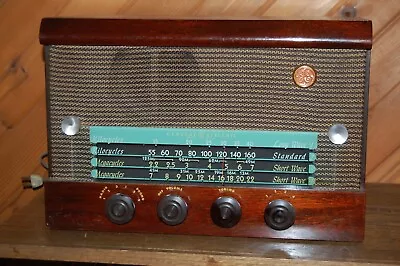 Vintage GE Tube Radio • $19.99