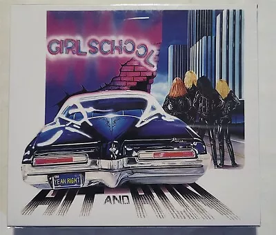 Girlschool Hit And Run CD New Brazil Press Slipcase + Bonus Tracks Hard Rock • $17.99