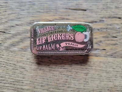 Vintage 1978 Village Moisturizing Lip Lickers Lip Balm Peach Half Gone • $16