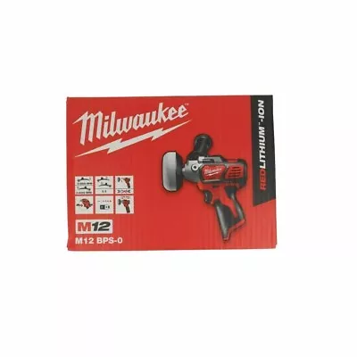 [Milwaukee] M12 BPS-0 Cordless Sub Compact Polisher Grinder Body Only • $116