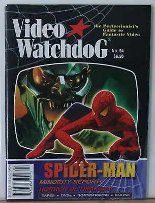 VIDEO WATCHDOG MAGAZINE No 94 Spider-Man/Horror Of Dracula • $6