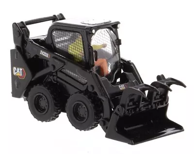 CAT 242D3 Skid Steer Loader 1:50 DIECAST MASTERS Black Paint 85676BK • $39.99