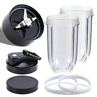 16oz Cups With Flip-Top To-Go Lid & Flat Lid And Premium Extractor Cross Blad... • $35.79