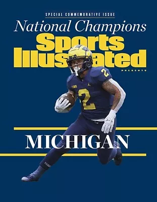 Blake Corum Michigan Wolverines 2023 NCAA Champions SI  Photo - Select Size • $11.98