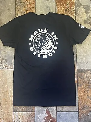 Made In Detroit Mounted Police Short Sleeve T Shirt Black Small • $26