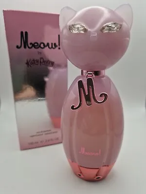 £28 • Buy 2011 Katy Perry Meow 100ml Perfume Pink Cat Nostalgia Discontinued 