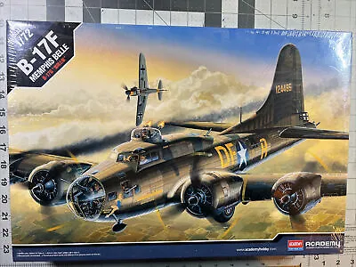 Academy 1/72 Boeing B-17F Memphis Bell Plastic Model Kit 12495 • $37.95