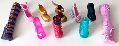 Lot Of 10 Single Monster High Doll Shoes ~ No Pairs • $15