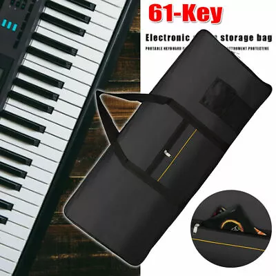 61-Key Keyboard Electric Piano Padded Case Gig Bag For Casio Yamaha Carry Case • $27.99