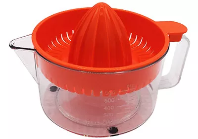 Fruit Juicer Hand Press Juicer Squeezer Juice Plastic Lemon Lime Jug Sale • £5.95