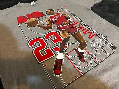 Vintage T-Shirt XL - Michael Jordan Air Mike Greatest Ever -  Bulls Nike NBA • $39.99