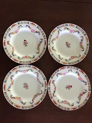 Minton Rose Bread And Butter Plates 4 • $20