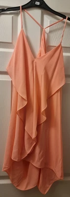 £4.99 • Buy Ladies  River Island  Blouse Top  Size  14 Coral/Peach Colour 