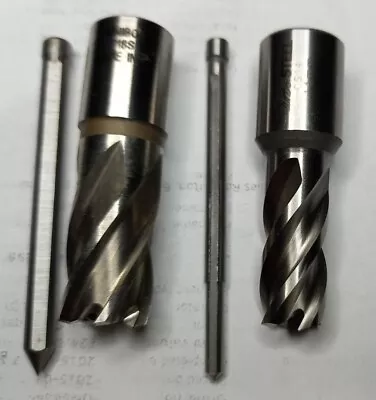 £35 • Buy Hole Cutters For Magnetic Drill  18 / 14mm HSS Set Of 2