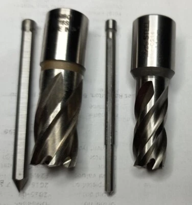 £35 • Buy Hole Cutters For Magnetic Drill  18 / 14mm HSS Set Of 2