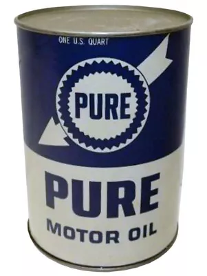 Pure Oil Company Motor Oil NEW METAL SIGN: 9 X 12  - Free Ship. • $19.88