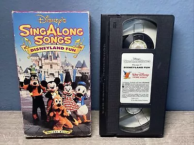 Disneys Sing Along Songs - Disneyland Fun: Its A Small World (VHS 1993) • $7.99