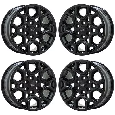 EXCHANGE 18  Ford F150 Truck Black Wheels Rims Factory OEM Set 4 10340 • $749