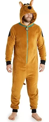 £35 • Buy Mens Scooby Doo Costume/Bodysuit..   Adult ...Medium Size