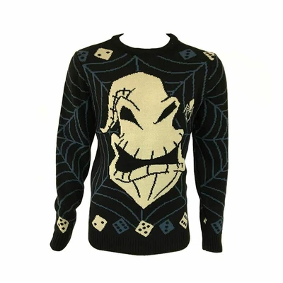 £14.95 • Buy Unisex The Nightmare Before Christmas Oogie Boogie Knitted Jumper
