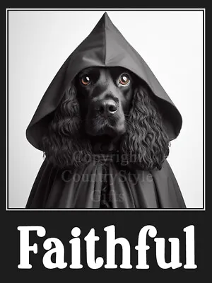 Cocker Sprocker Spaniel Faithful Pet Dog Gift Funny Flexible Fridge Magnet • £4.95