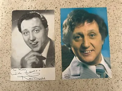 Vintage Ken Dodd Personally Signed Post Cards • £20