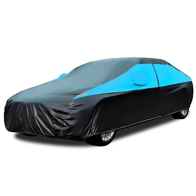 Full Car Cover Outdoor Waterproof Sun Rain UV Protection Black For Mercedes-Benz • $41.99