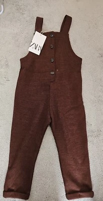 £10 • Buy Zara Girls Dungarees Age 3-4 Years