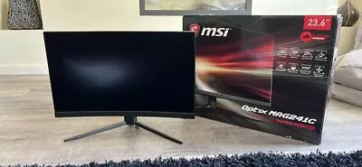 $275 • Buy MSI G24C4 Optix 24  FHD 144Hz VA Curved Gaming Monitor With FreeSync
