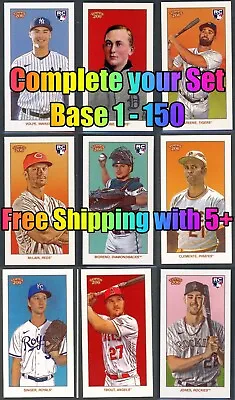 2023 Topps T206 High Series Singles - You Pick - Complete Your Set 1-150 • $2.50