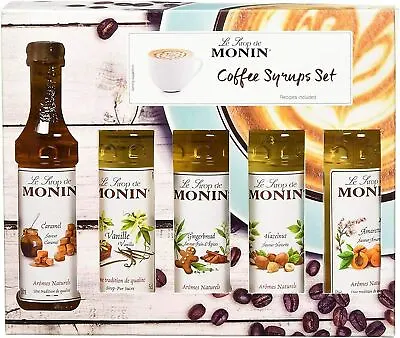 Monin Coffee Set 5X5Cl • £13.49