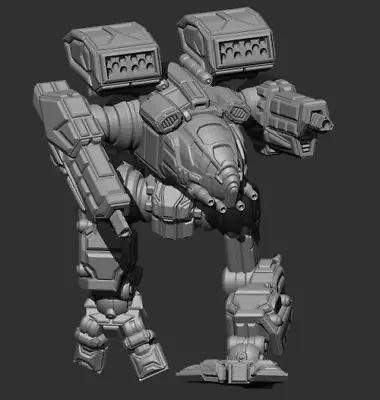 Garmr MK II  Run2  - Alternate Battletech Mechwarrior Miniatures • $7.45