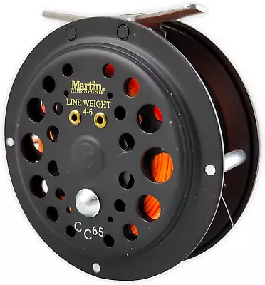 Martin Caddis Creek Fly Fishing Reel Reinforced Aluminum Spool With Push Button • $27.39