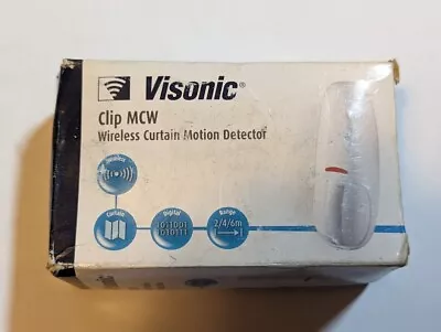 Visonic Clip MCW SMA Wireless Curtain Motion Sensor Detector • $12.89