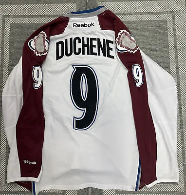 Matt Duchene #9 Colorado Avalanche NHL Hockey Reebok White Jersey Size XL • $69.95