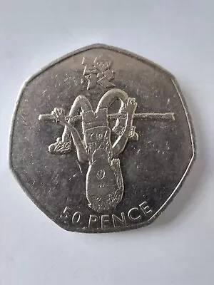 Athletics 50p- Collectible -circulated2011 Issue -London Olympic 2012 • £30