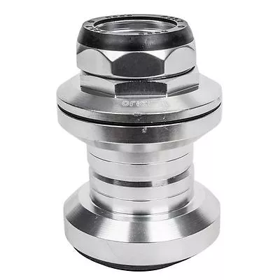 Road Bicycle Headset Origin8 Pro Threaded 1 Inch Cartridge Bearings Silver New • $41.99