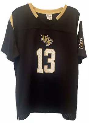 Rivalry Threads 91 UCF Knights Gameday V Neck Jersey Women’s #13 Size L 12/14 • $19.95